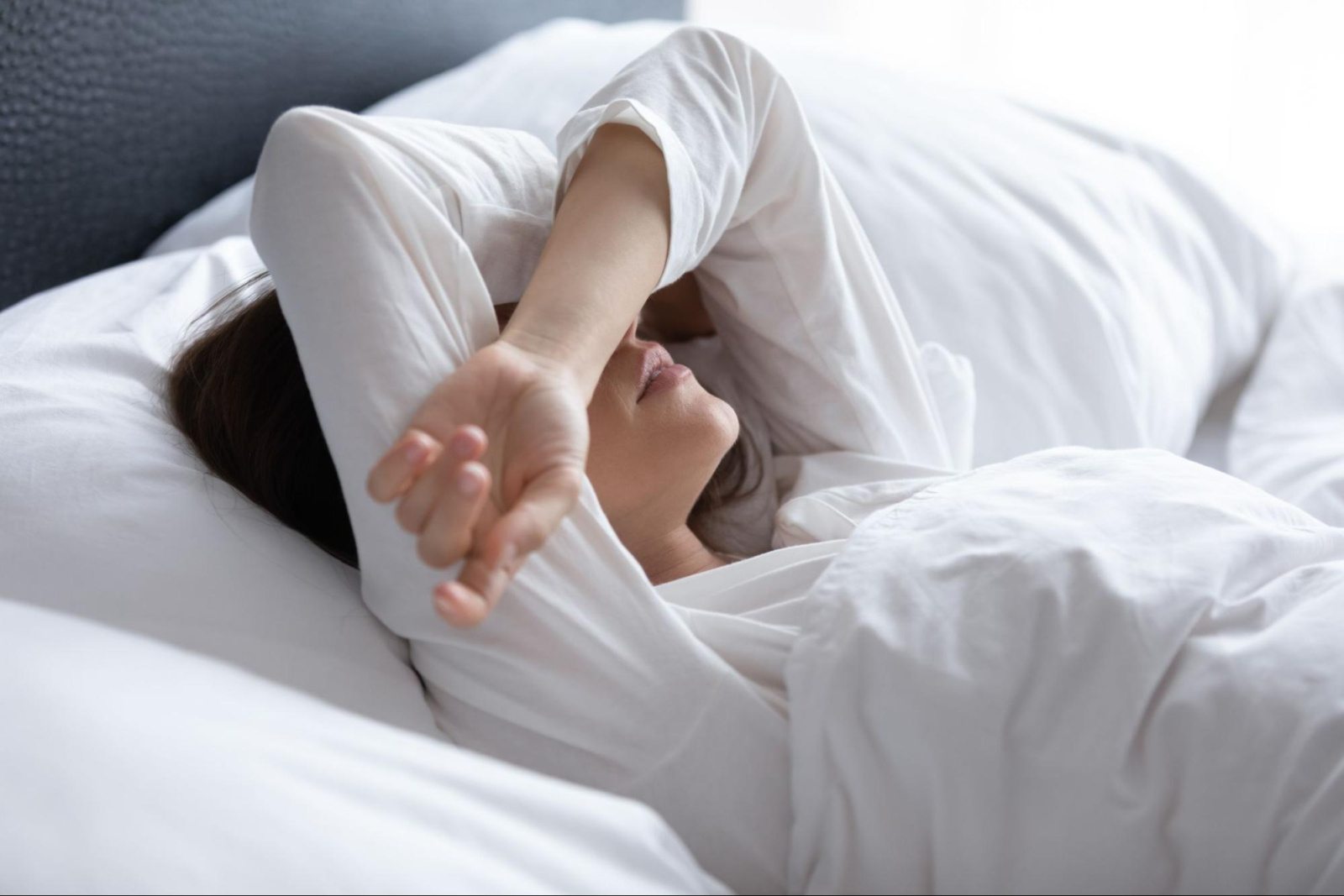 Woman Suffering From Sleep Disorders
